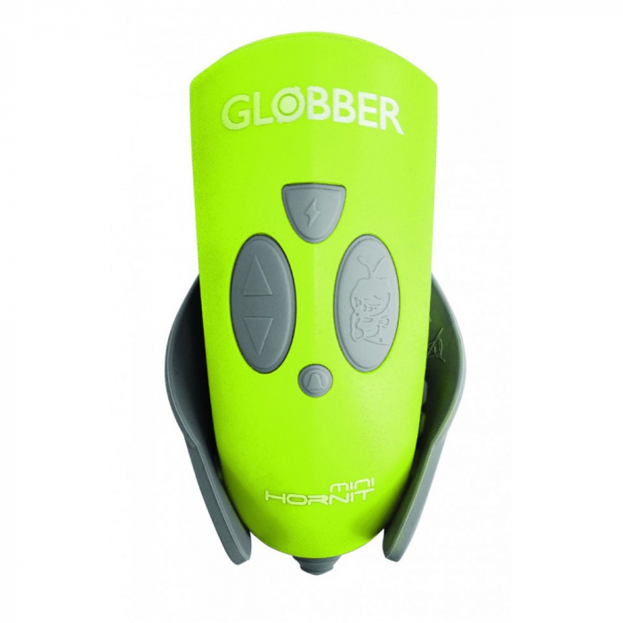 Claxon Globber Mini Hornit Verde, LED și Sunete