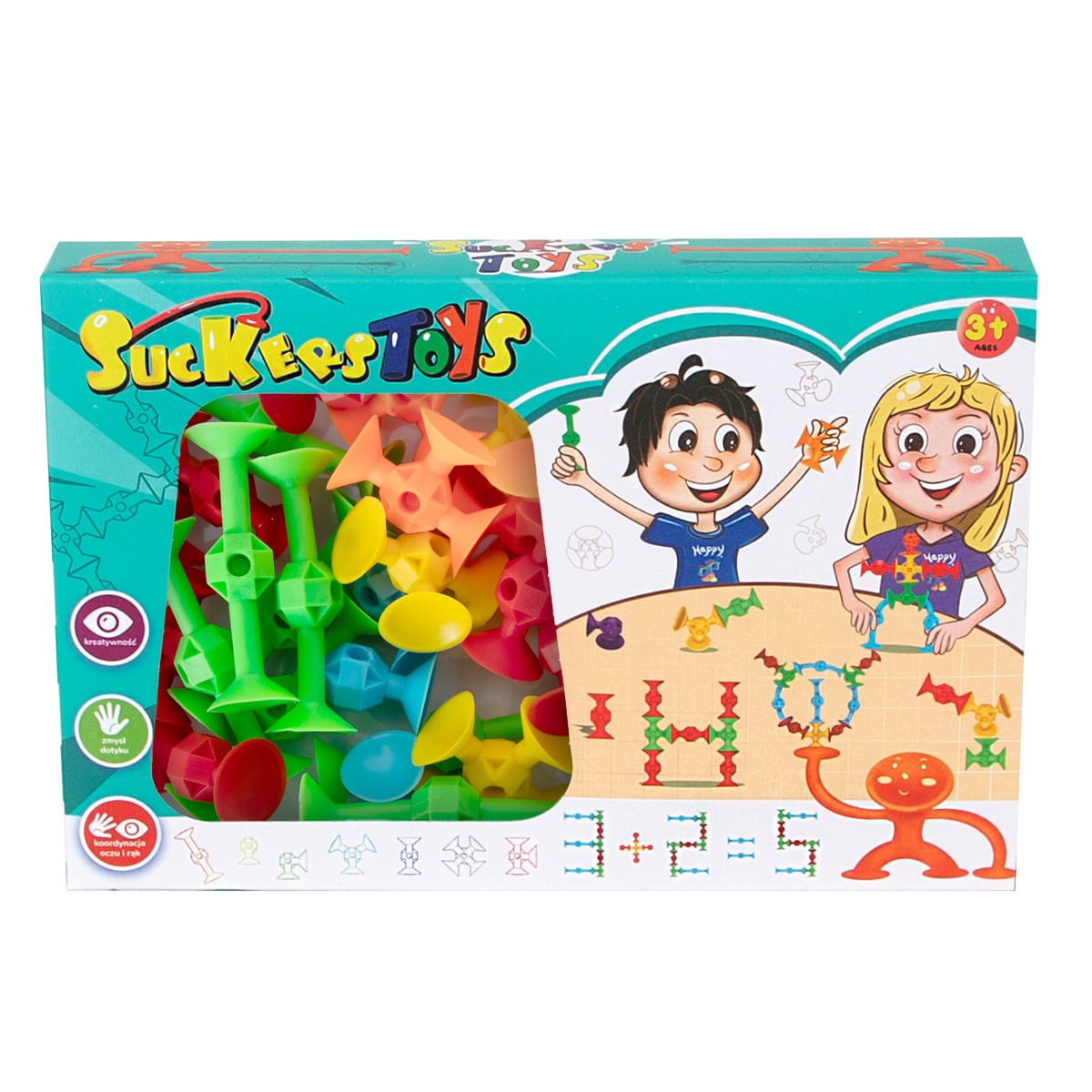 Sucker Block Sunman | Joc constructie cu ventuze