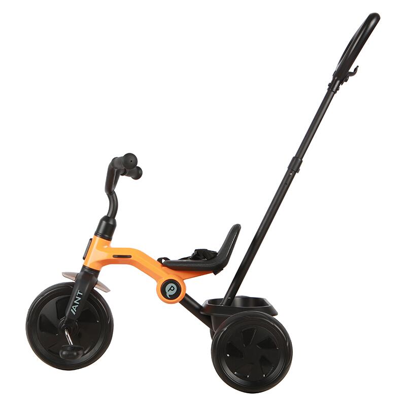 Tricicleta Qplay Ant Plus Galben, Pliabila, 2-5 Ani