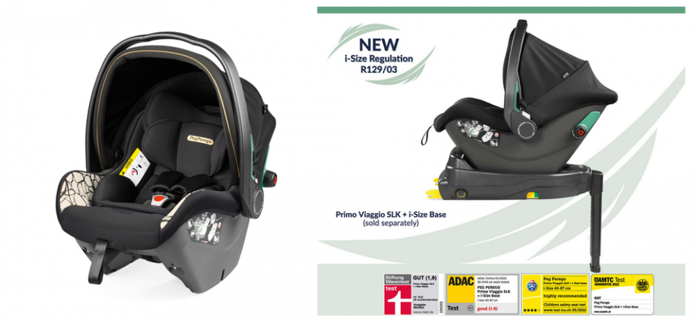 Scaun auto Peg Perego i-Size 0-13kg Siguranță - imagine 5
