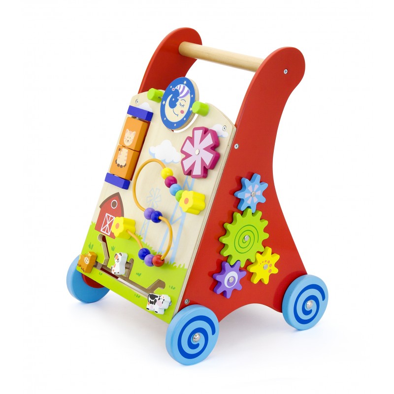Antemergător Viga Roșu Montessori, 5-in-1