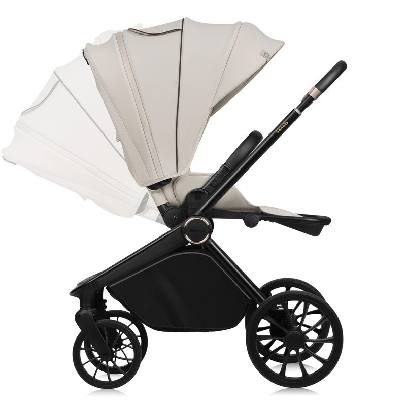 Lionelo Mika Plus 3in1 - Carucior Premium Bej - imagine 5