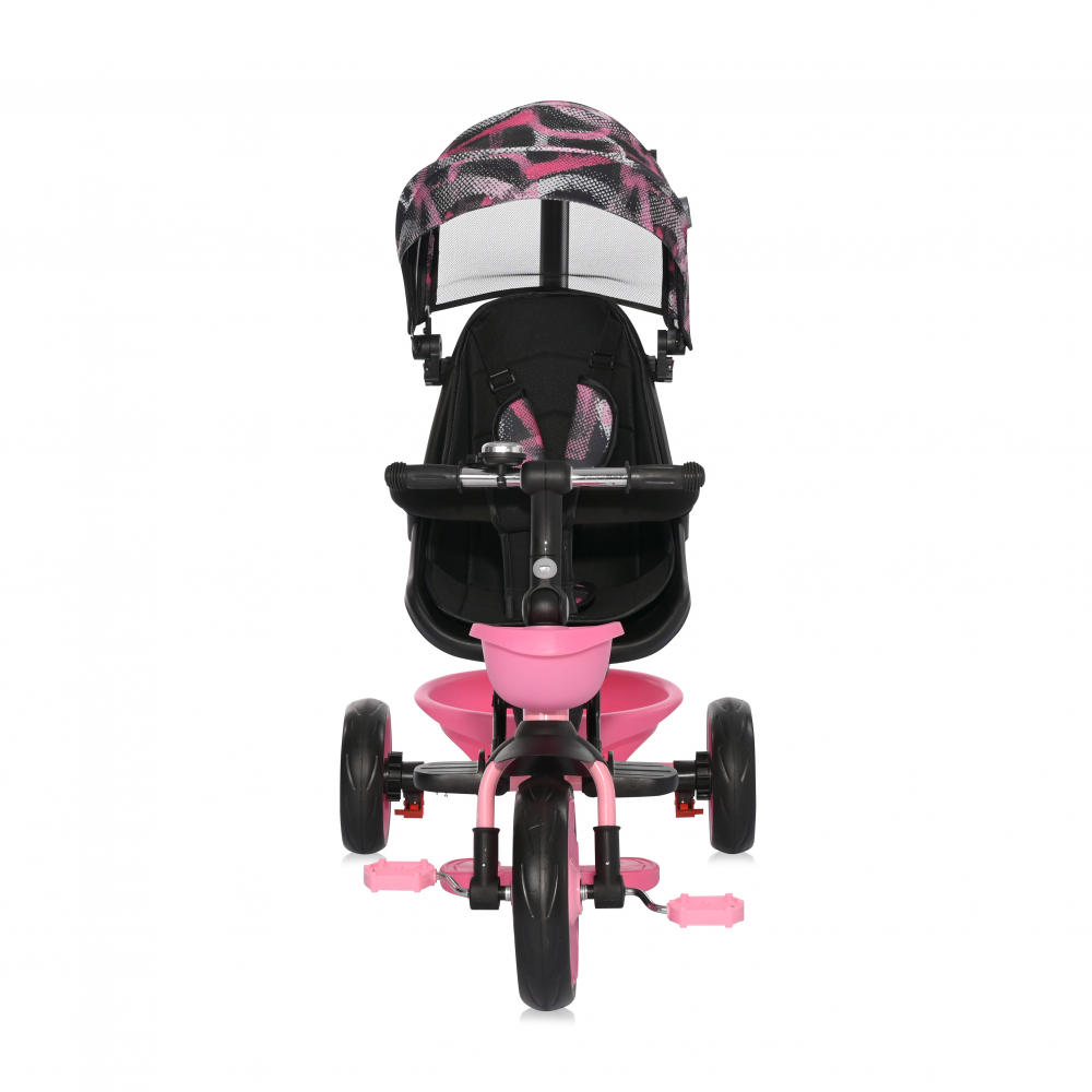 Tricicleta Lorelli Voyage Pink, Maner Directie - imagine 2
