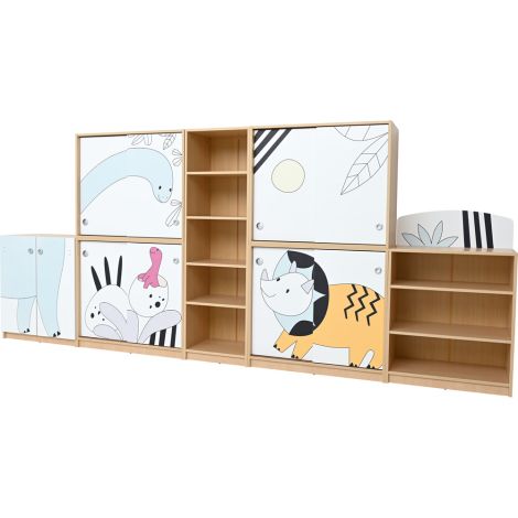 Set Mobilier Gradinita Dinozauri Moje Bambino - imagine 4