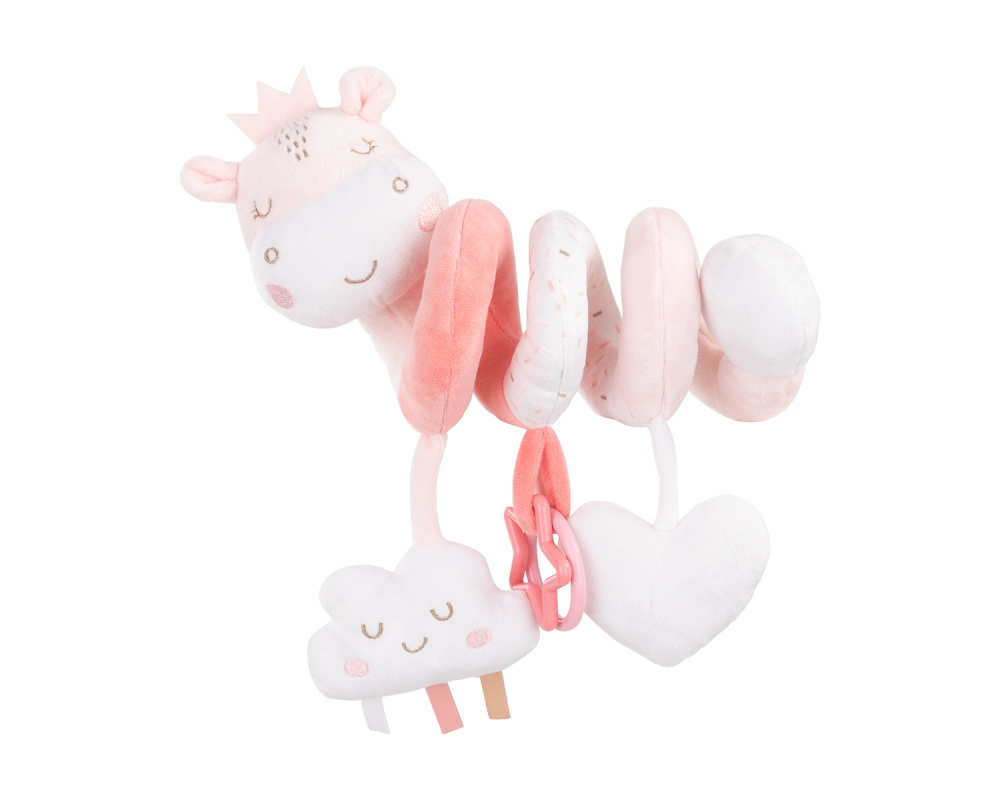 Spirala KikkaBoo Hippo Dreams cu Jucării