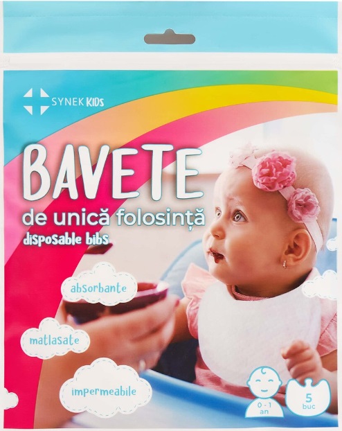 Set 5 Bavete Synek de Unica Folosinta 0-1 An - imagine 3