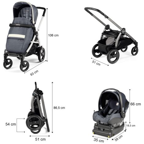 Carucior Peg Perego Book 51 S 2in1 - imagine 2