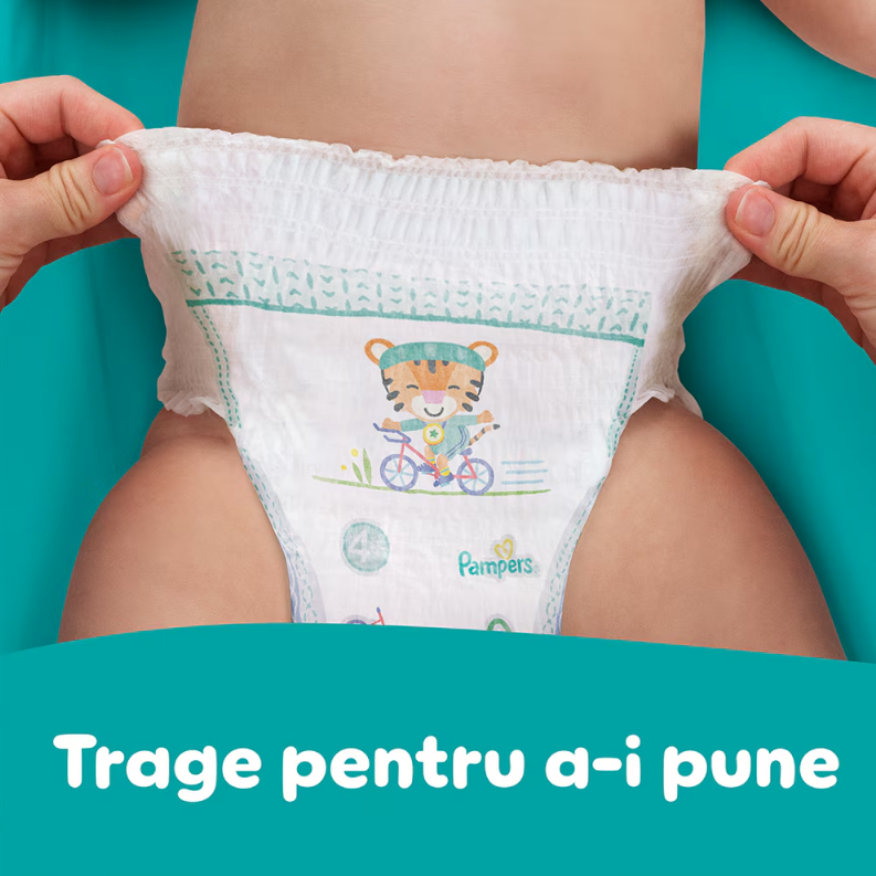 Pampers Pants Jumbo 8 19+kg, 32 buc | Anti-scurgeri