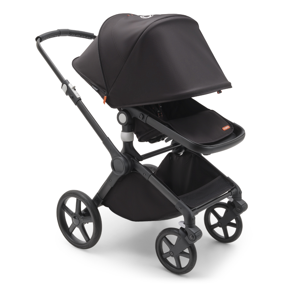 Carucior Bugaboo Fox 2 in 1, Teren Variat, Black Midnight - imagine 6