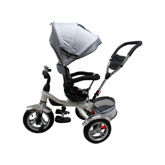 Tricicleta Evolutiva 3 in 1 R-Sport T3 Gri - imagine 2