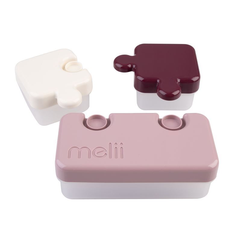 Melii Cutie Bento 3 Compartimente Roz - imagine 4