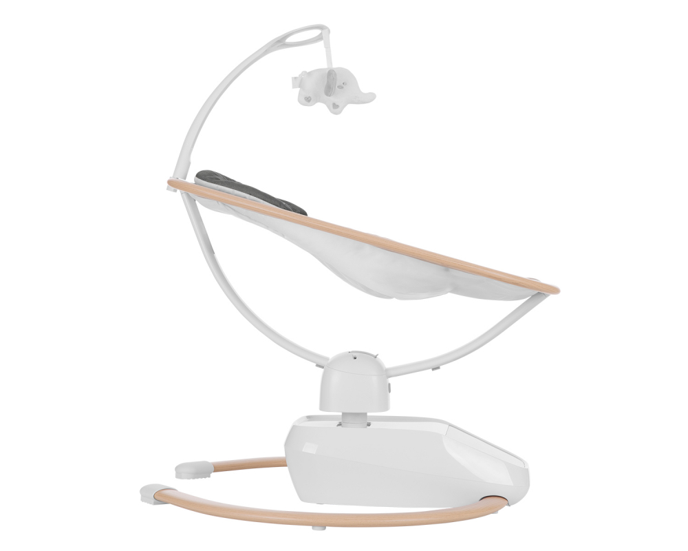 Leagan Electric KikkaBoo BeeMoove Grey cu Telecomanda - imagine 5