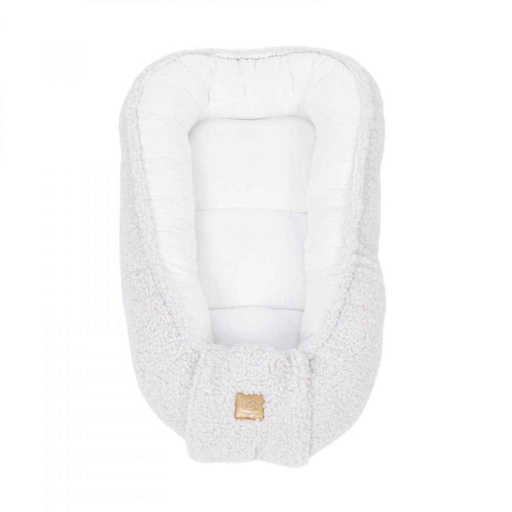 Babynest MeowBaby Bearly White - Siguranta si Confort - imagine 5