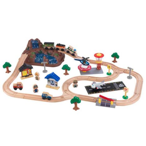 Kidkraft Trenulet Bucket Top Mountain, 61 Piese