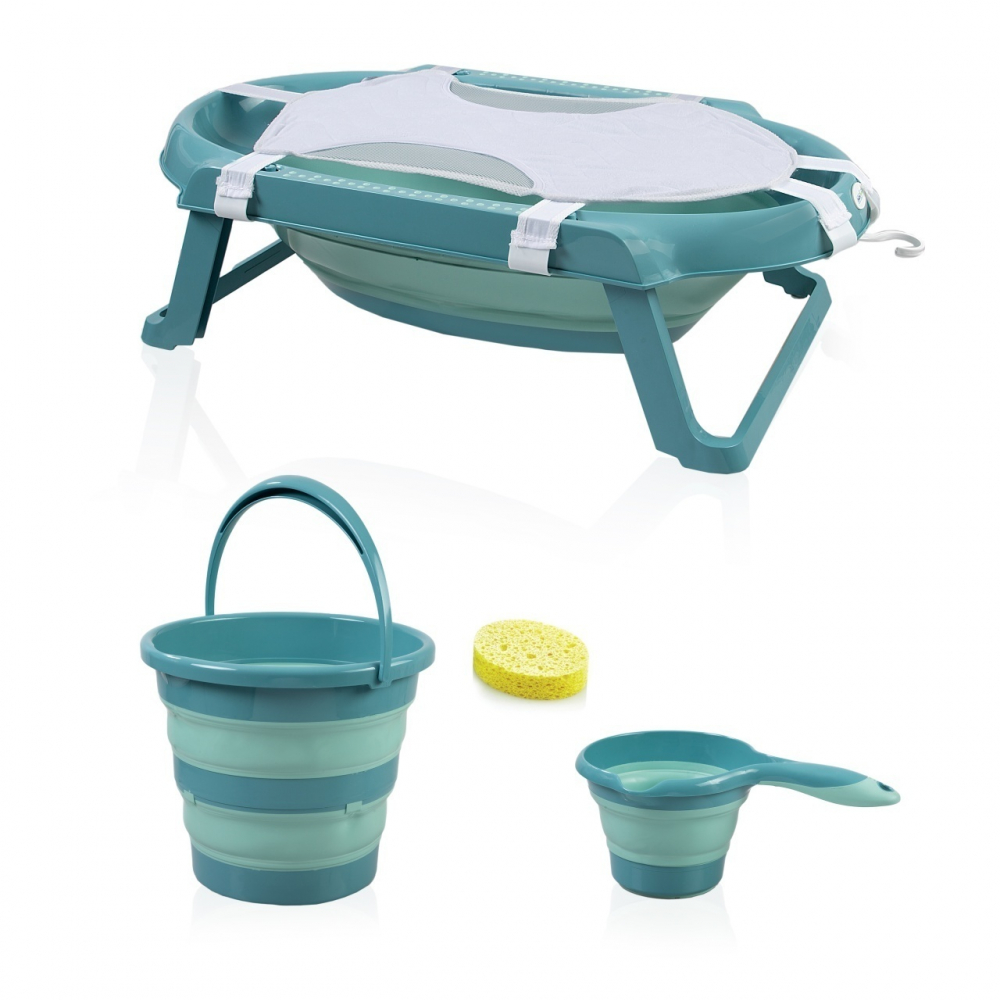 Set Cadita Pliabila Babyjem 5 Piese - imagine 6