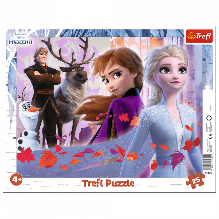 Puzzle Frozen 25 piese Trefl, +3 ani