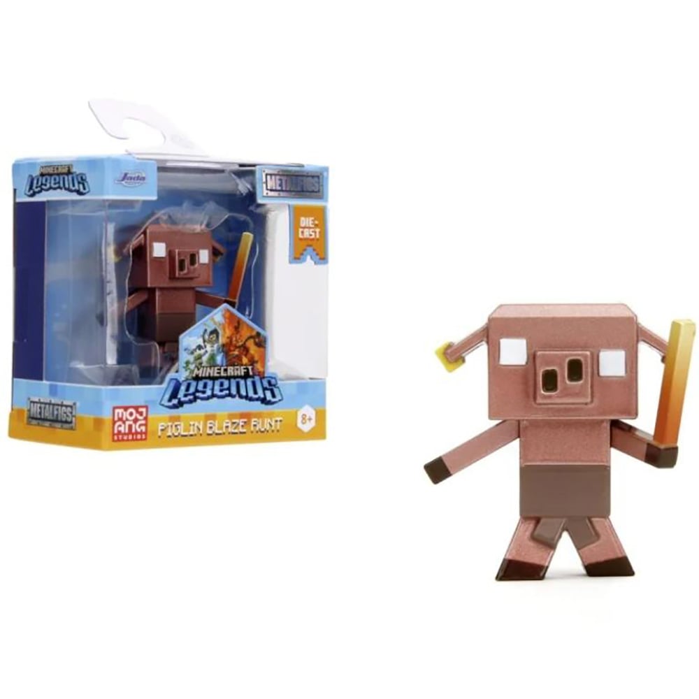 Figurina Jada Minecraft Piglin Blaze Runt 6.5cm