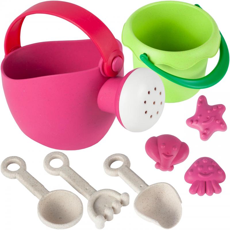 Set Nisip Malplay cu Galetusa și 5 Accesorii - imagine 7