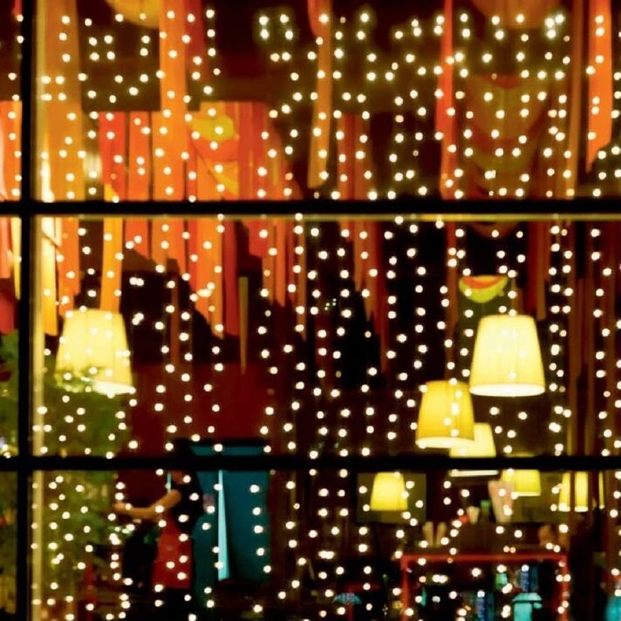 Perdea Lumini Exterior Home 2x2m, 400 LED-uri - imagine 3