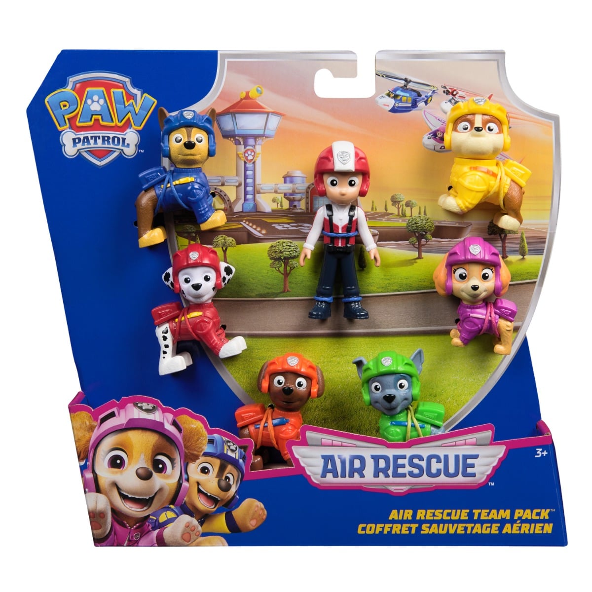 Set 7 Figurine Paw Patrol Air Rescue