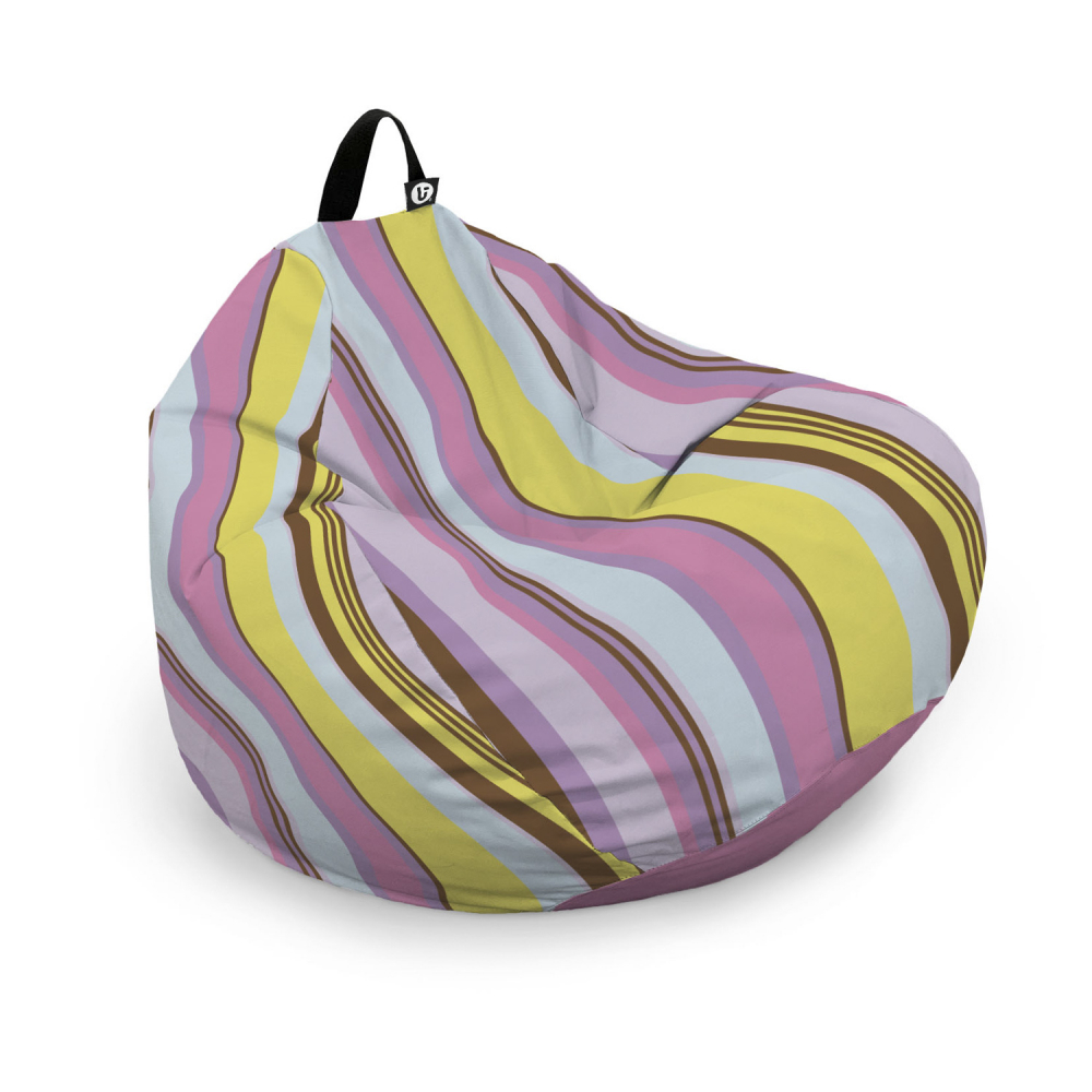 Husă Puf Bean Bag Para XL Marinha Fruits - Updeco - imagine 6