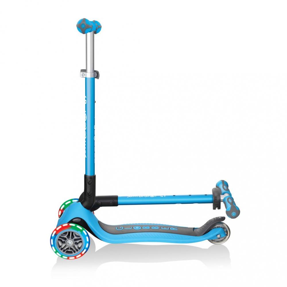 Globber Go-Up 4 in 1 Deluxe Lights Albastra - imagine 3