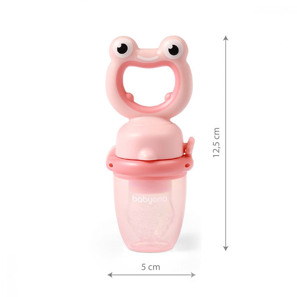 Dispozitiv Hranire Babyono Broscuta Roz