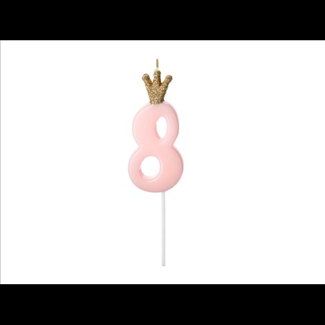Lumanare Cifra 8 Party Deco | Decor Birthday