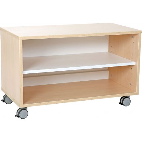 Dulap Quadro S Moje Bambino cu raft și roti