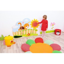 Aplicație Senzorială Pisicuta pe Gard - Moje Bambino - imagine 8