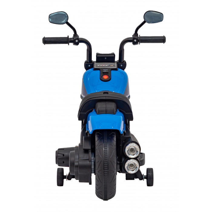 Motocicleta Chopper AHL008 Albastru Ramiz - imagine 2