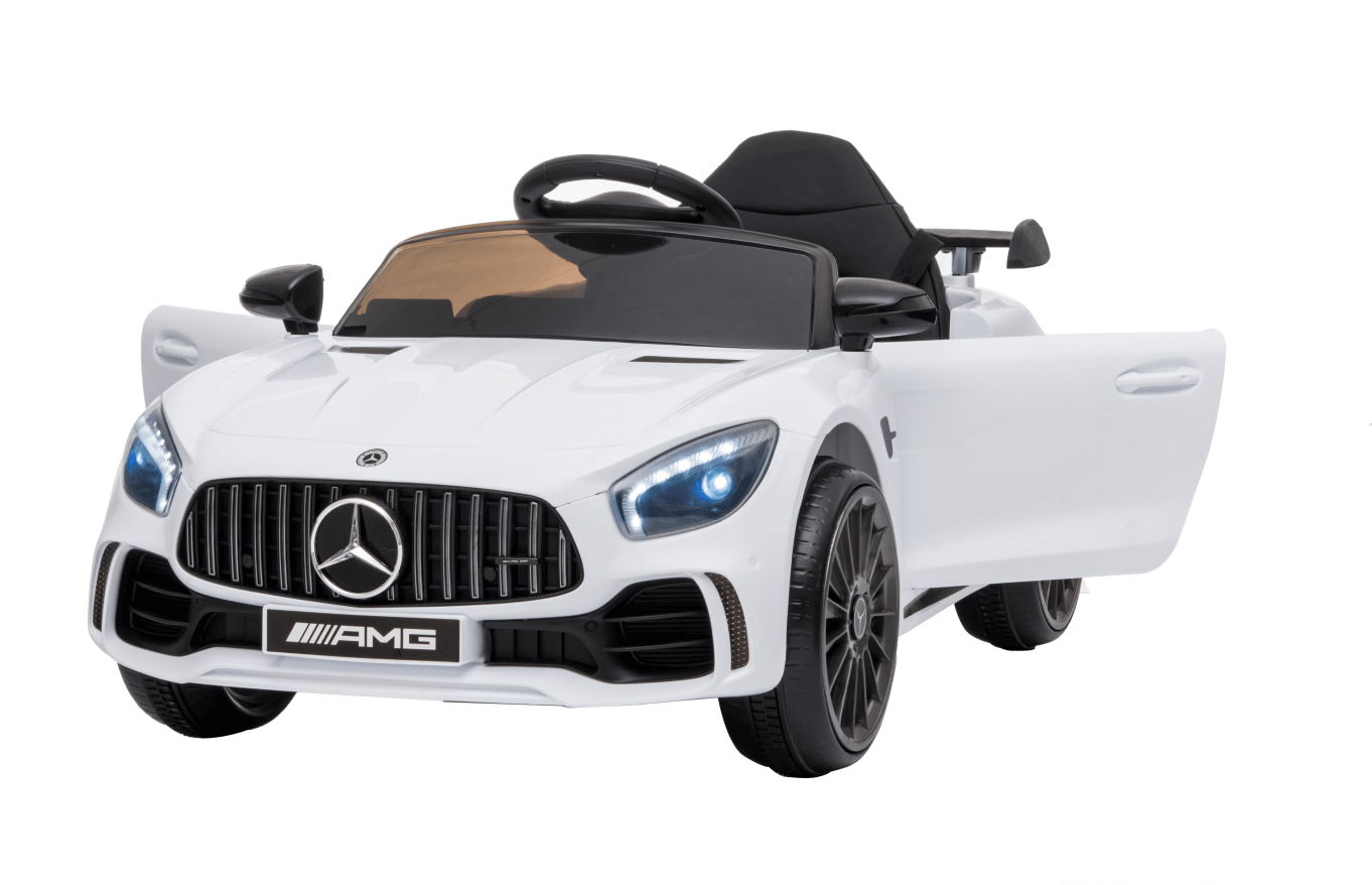 Masinuta Electrica Mercedes GTR-S 12V Alba - imagine 4