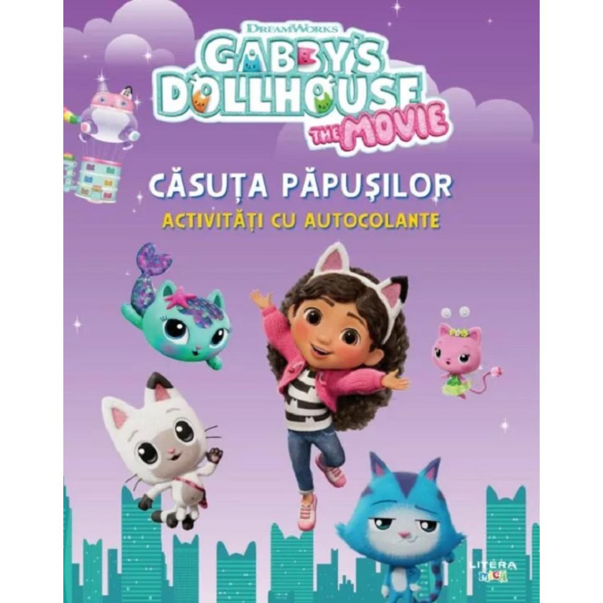 Gabbys Dollhouse Litera - Activitati cu Autocolante
