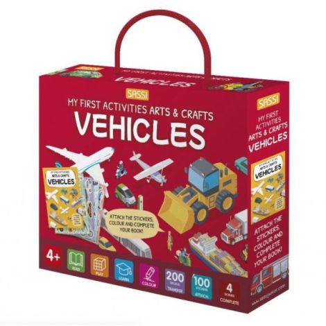 Sassi Set Creativ Vehicule | Invata prin Joaca