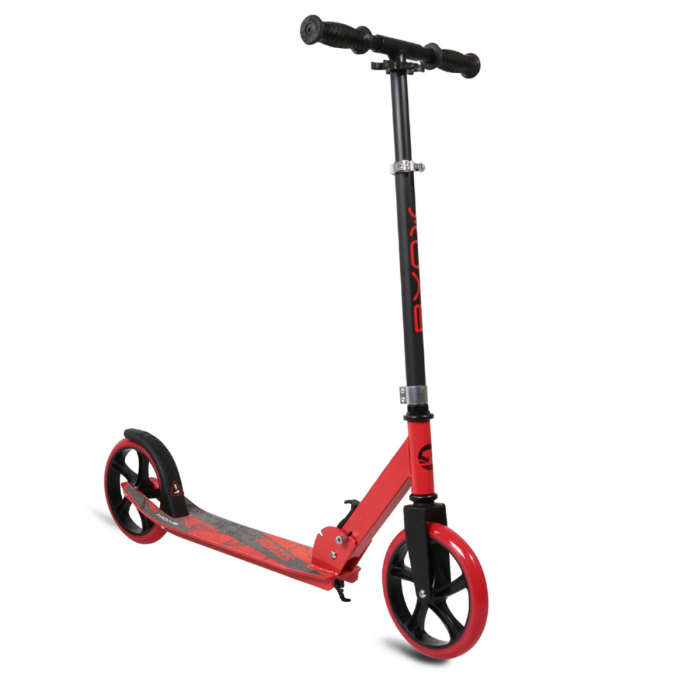 Trotineta Pliabilă Byox Storm Red, Aluminiu, 100kg - imagine 5