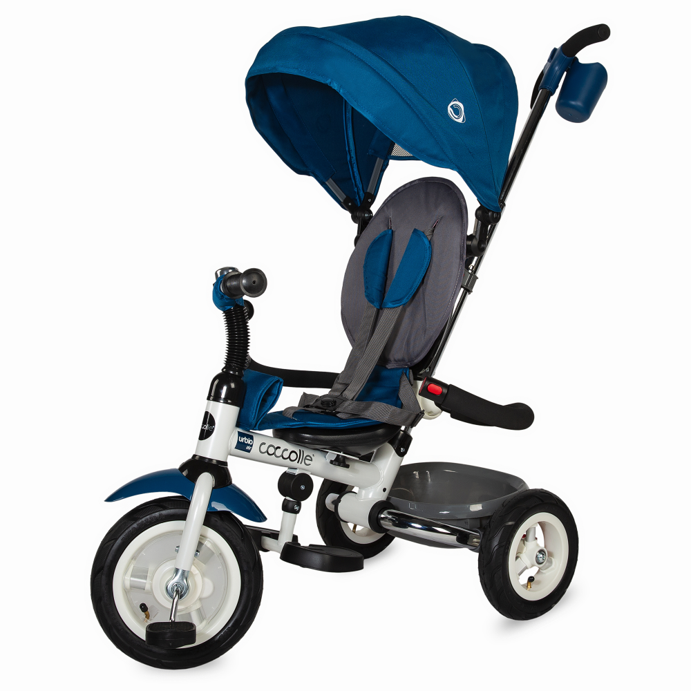 Tricicleta Coccolle Urbio Air Blue Pliabila - imagine 2