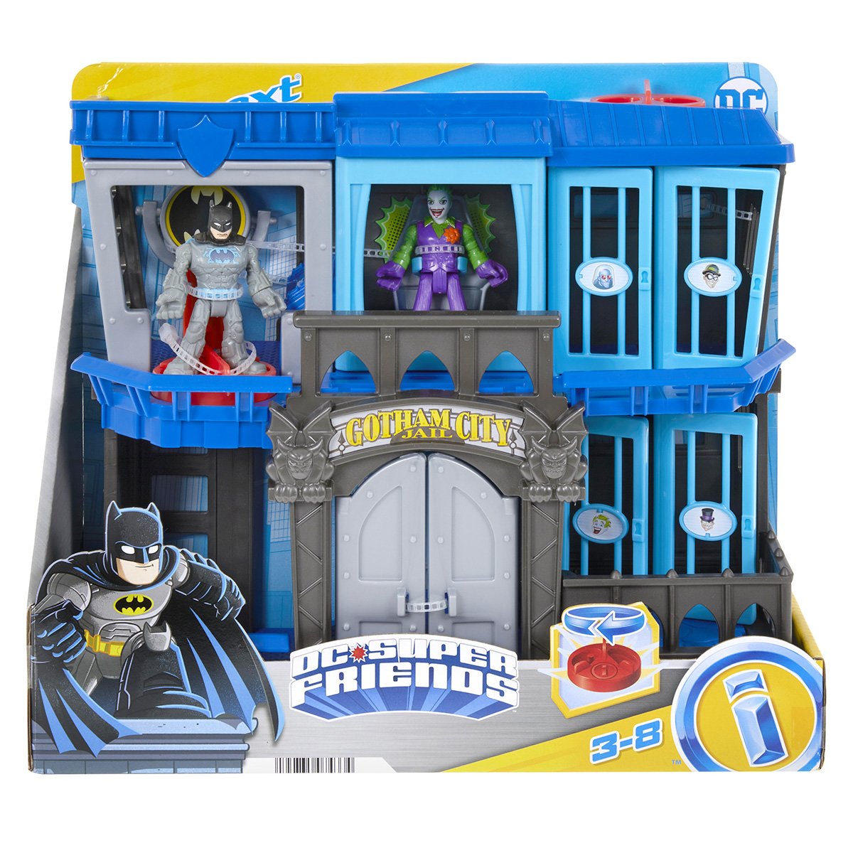 Set Imaginext Gotham Jail Batman & Joker