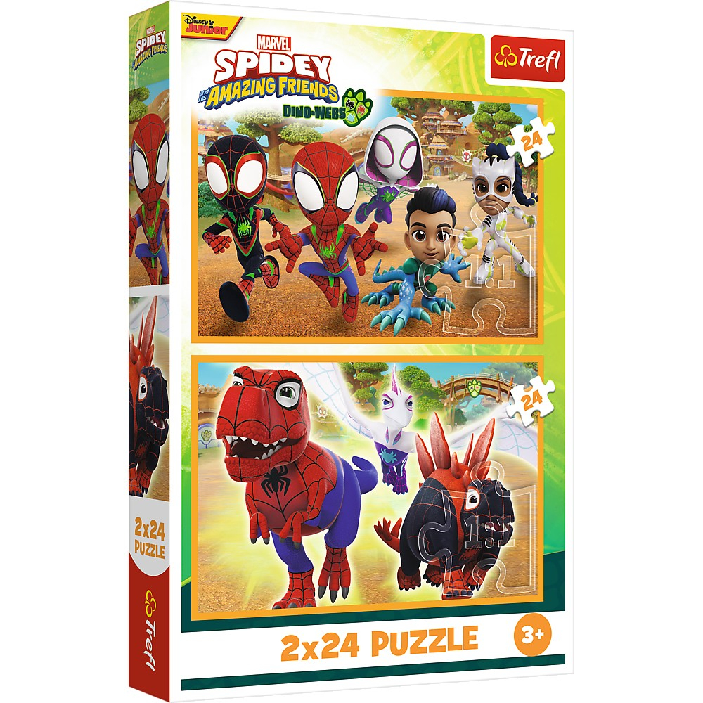 Puzzle Trefl Spidey - Joc Educativ Copii 2x24 piese