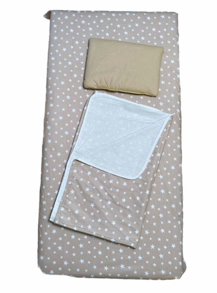 Set 3 piese Deseda, Stele pe Bej, 140x70 cm