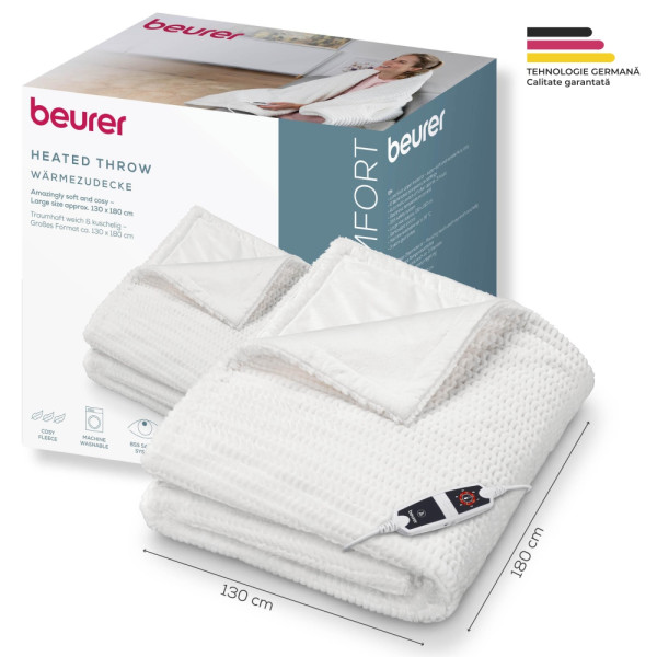 Patura Electrica Beurer Helsinki - Confort Termic Premium
