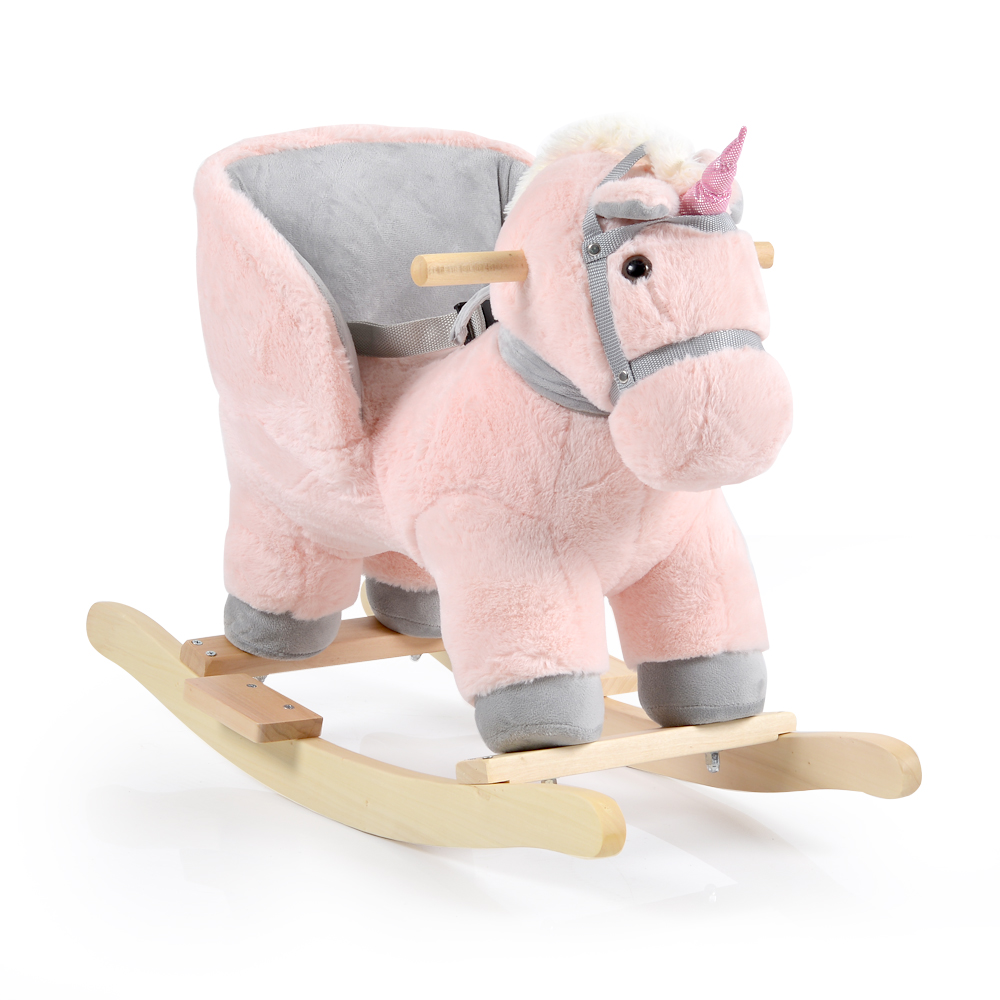 Balansoar Moni Unicorn Cookie cu Sunete, Plus