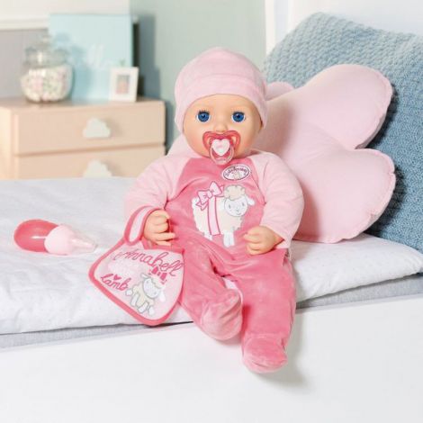 Baby Annabell Papusă Interactivă, Corp Moale, 43 cm - imagine 2