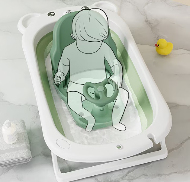 Scaun baie Little Mom Driver cu volan, 3 pozitii - imagine 6