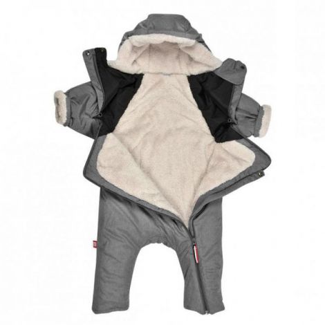Combinezon Red Castle T-zip Gri 0-6 luni - imagine 2