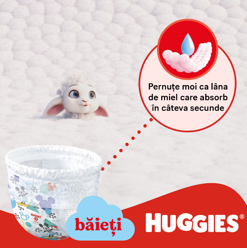 Huggies Pants Boy 6-11kg, 116 buc - Scutece chilotel - imagine 5