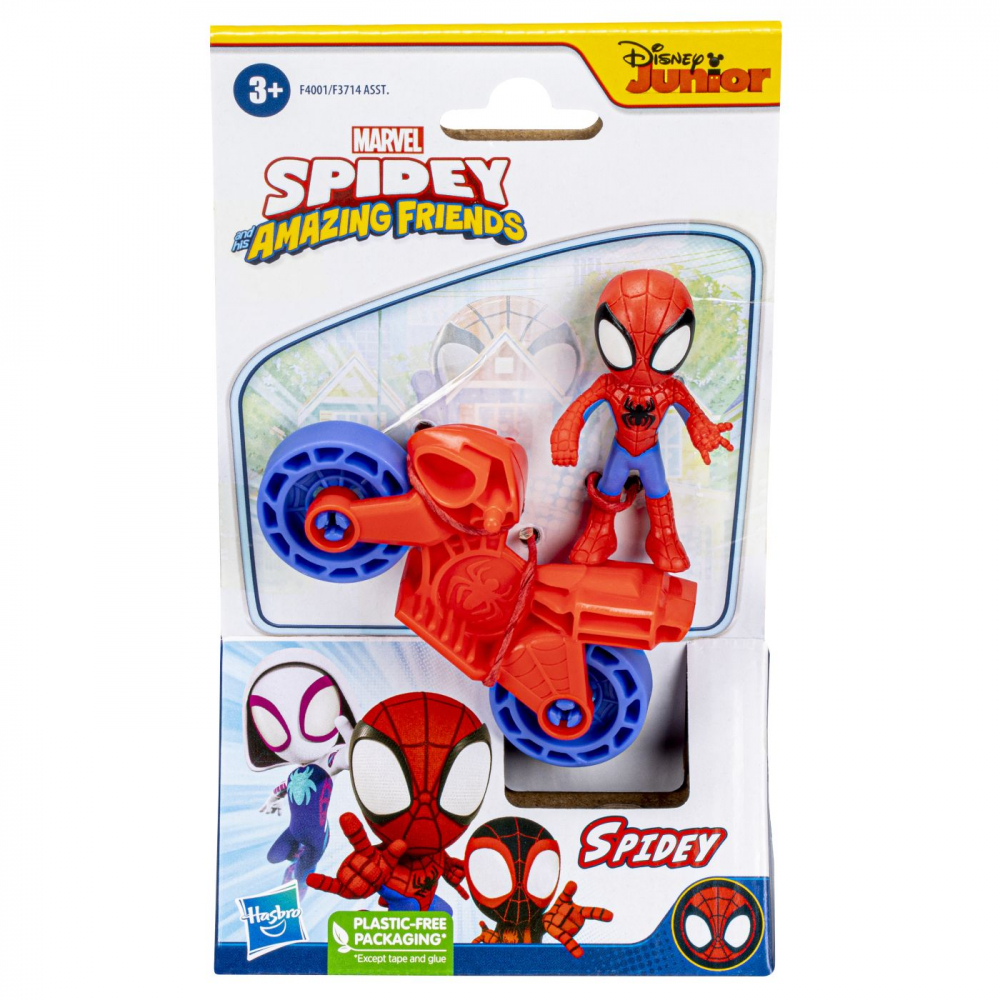 Set Motocicleta și Figurină Spidey Hasbro