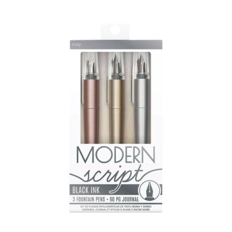 Set Stilouri Ooly Modern Script - Caligrafie Premium