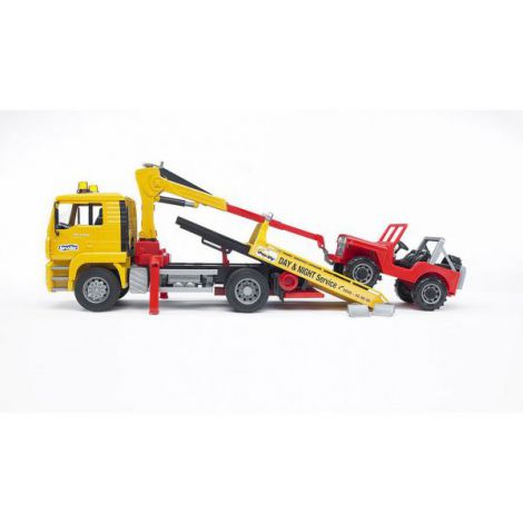 Bruder Camion Tractare MAN TGA + Jucărie Teren - imagine 4