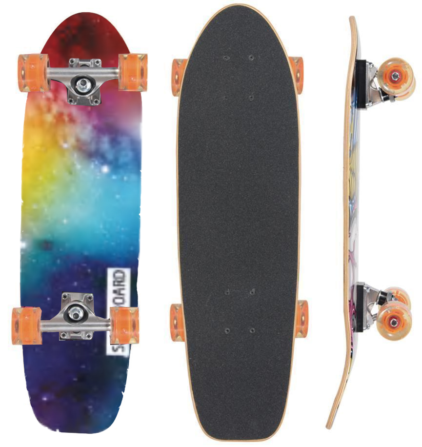 Skateboard Malplay cu Roti LED Multicolor