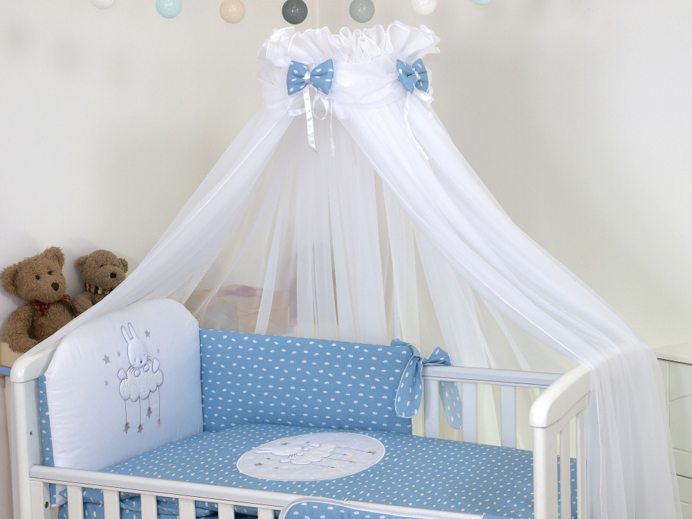 Baldachin Amy Sky Bunny Blue - Decor și Protecție - imagine 8